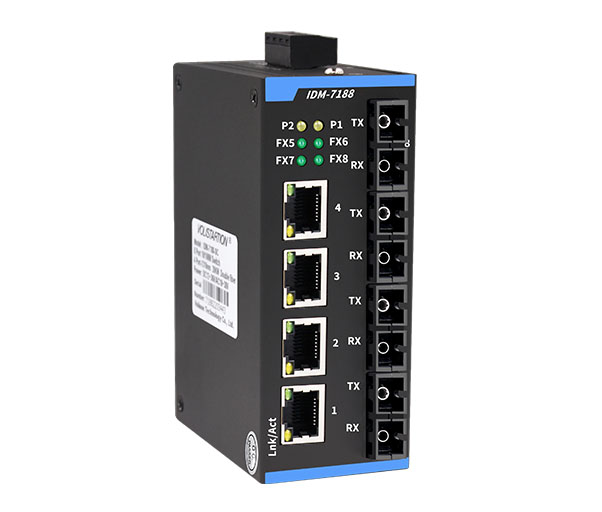 4FX+4FE Ethernet Swtich
